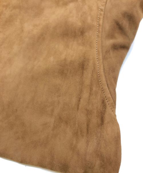 IENA（イエナ）IENA (イエナ) ゴートスエードシャツブルゾン ジャケット ブラウン サイズ:表記なし 未使用品の古着・服飾アイテム