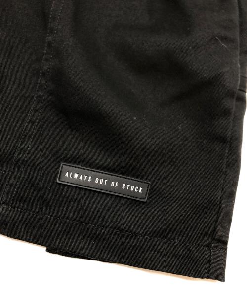 Dickies（ディッキーズ）Dickies (ディッキーズ) always out of stock (オールウェイズ アウト オブ ストック) ワークハーフパンツ ブラック サイズ:Mの古着・服飾アイテム