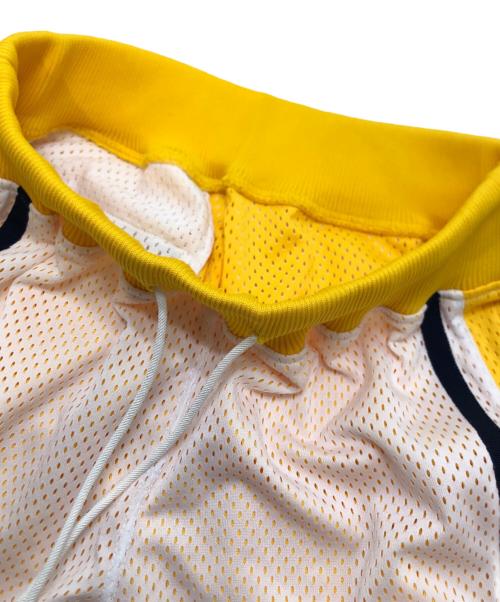 always out of stock（オールウェイズ アウト オブ ストック）always out of stock (オールウェイズ アウト オブ ストック) バスケットハーフパンツ イエロー サイズ:Mの古着・服飾アイテム