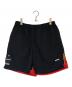 F.C.R.B.（エフシーレアルブリストル）の古着「ファイヤーショートパンツ」｜ブラック