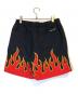 F.C.R.B. (エフシーレアルブリストル) ファイヤーショートパンツ ブラック サイズ:S：7000円