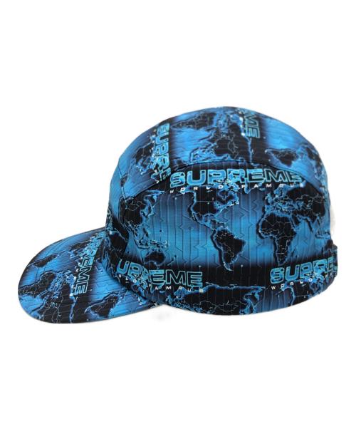 SUPREME（シュプリーム）SUPREME (シュプリーム) World Famous Taped Seam Camp Cap ブルー サイズ:表記なしの古着・服飾アイテム