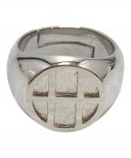 HUFハフ）の古着「CIRCLE H RING」｜シルバー