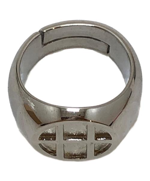 HUF（ハフ）HUF (ハフ) CIRCLE H RING シルバー サイズ:15号の古着・服飾アイテム