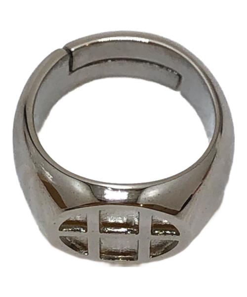 HUF（ハフ）HUF (ハフ) CIRCLE H RING シルバー サイズ:15号の古着・服飾アイテム