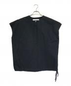 FRAMeWORKフレームワーク）の古着「BIGポケットドロストブラウス」｜ブラック