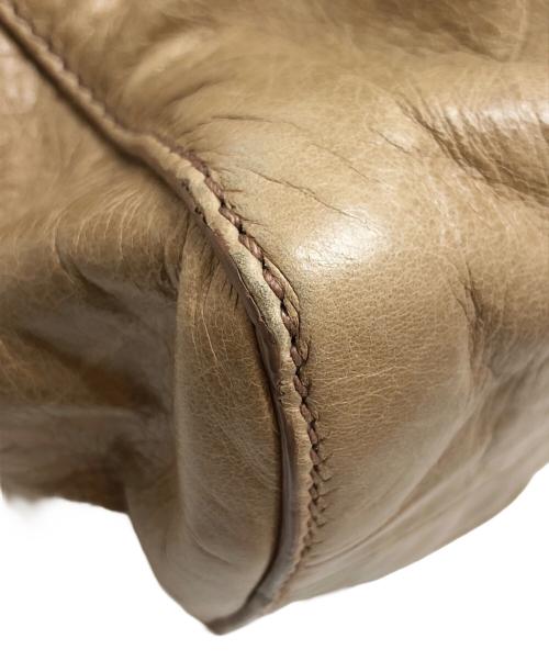 MIU MIU（ミュウミュウ）MIU MIU (ミュウミュウ) 2WAYバッグ ベージュ サイズ:表記なしの古着・服飾アイテム