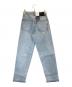 LEVI'S MADE&CRAFTED (リーバイスメイドクラフテッド) デニムパンツ インディゴ サイズ:W23 未使用品：4000円