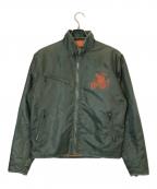 HARLEY-DAVIDSONハーレーダビッドソン）の古着「ナイロンジップジャケット」｜グリーン