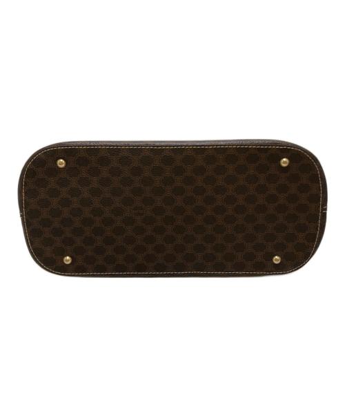 CELINE（セリーヌ）CELINE (セリーヌ) マカダム柄ハンドバッグ ブラウン サイズ:表記なしの古着・服飾アイテム