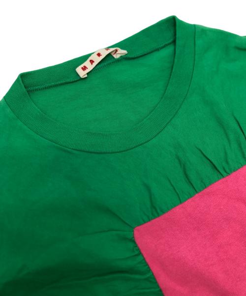 MARNI（マルニ）MARNI (マルニ) Tシャツ グリーン サイズ:14の古着・服飾アイテム