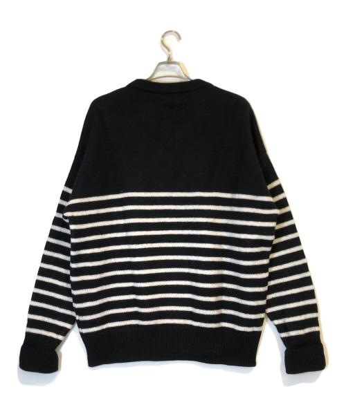 ami（アミ）ami (アミ) ニット ブラック サイズ:Lの古着・服飾アイテム