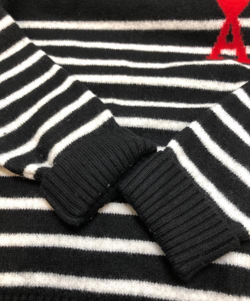 ami（アミ）ami (アミ) ニット ブラック サイズ:Lの古着・服飾アイテム