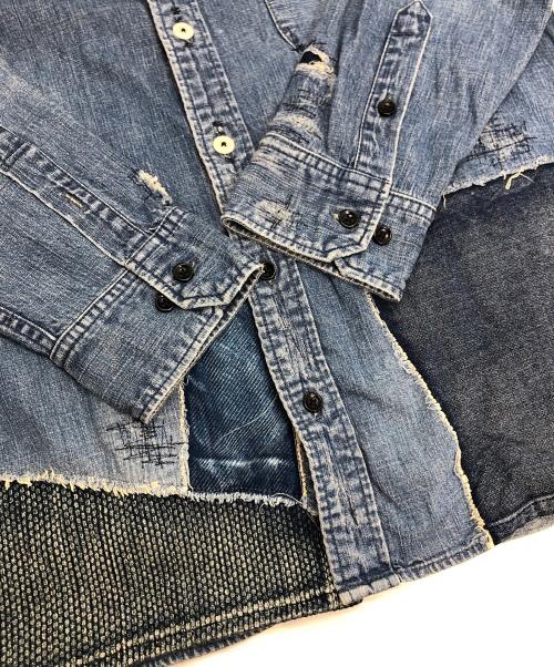 JAPAN BLUE JEANS（ジャパンブルージーンズ）JAPAN BLUE JEANS (ジャパン ブル ージーンズ) デニムシャツ インディゴ サイズ:Lの古着・服飾アイテム