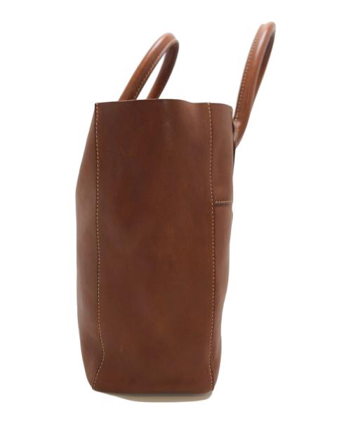 genten（ゲンテン）genten (ゲンテン) ミネルヴァ トートバッグ ブラウンの古着・服飾アイテム