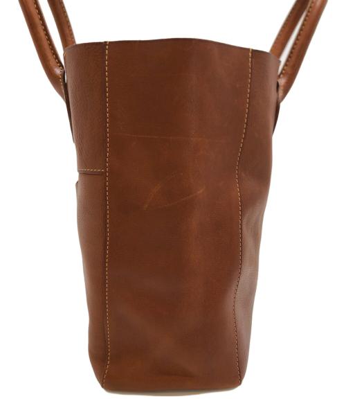 genten（ゲンテン）genten (ゲンテン) ミネルヴァ トートバッグ ブラウンの古着・服飾アイテム