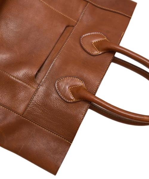 genten（ゲンテン）genten (ゲンテン) ミネルヴァ トートバッグ ブラウンの古着・服飾アイテム