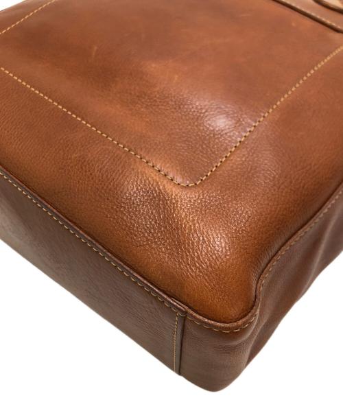 genten（ゲンテン）genten (ゲンテン) ミネルヴァ トートバッグ ブラウンの古着・服飾アイテム