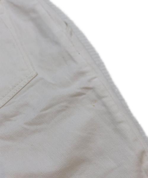 45rpm（45アールピーエム）45rpm (45アールピーエム) ホワイトデニムパンツ ホワイトの古着・服飾アイテム