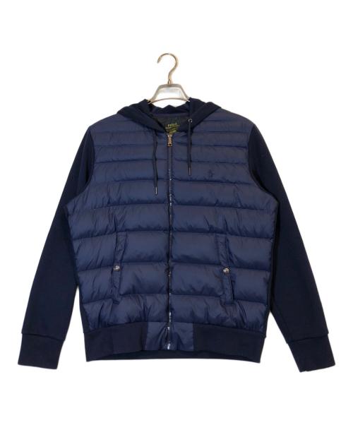 POLO RALPH LAUREN（ポロ・ラルフローレン）POLO RALPH LAUREN (ポロ・ラルフローレン) ダウンジャケット ネイビー サイズ:Mの古着・服飾アイテム