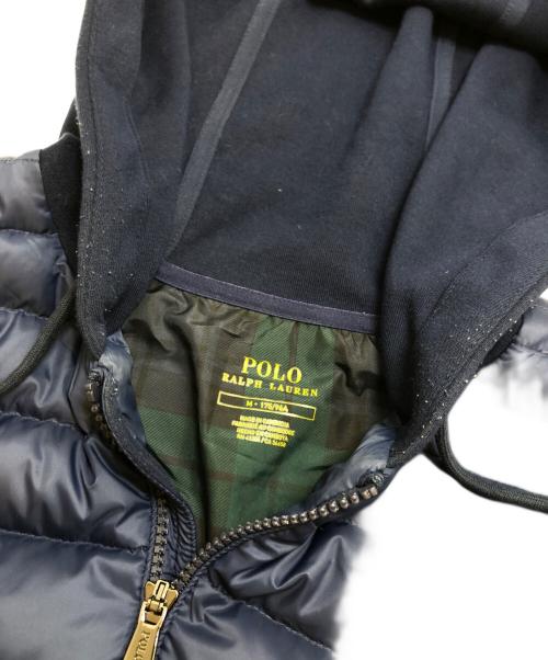 POLO RALPH LAUREN（ポロ・ラルフローレン）POLO RALPH LAUREN (ポロ・ラルフローレン) ダウンジャケット ネイビー サイズ:Mの古着・服飾アイテム