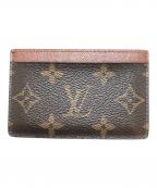 LOUIS VUITTONルイ ヴィトン）の古着「名刺入れ」｜ブラウン