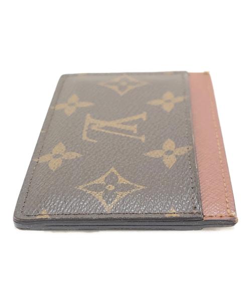 LOUIS VUITTON（ルイ ヴィトン）LOUIS VUITTON (ルイ ヴィトン) 名刺入れ ブラウン サイズ:表記なしの古着・服飾アイテム