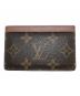 LOUIS VUITTON (ルイ ヴィトン) 名刺入れ ブラウン サイズ:表記なし：12000円