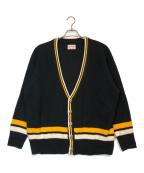TOWN CRAFTタウンクラフト）の古着「60s LINE CARDIGAN」｜ブラック