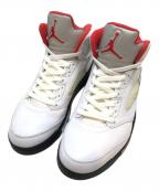 NIKEナイキ）の古着「AIR JORDAN 5 RETRO」｜ホワイト