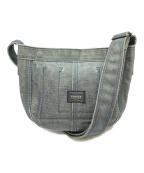 PORTERポーター）の古着「ショルダーバッグ」｜インディゴ