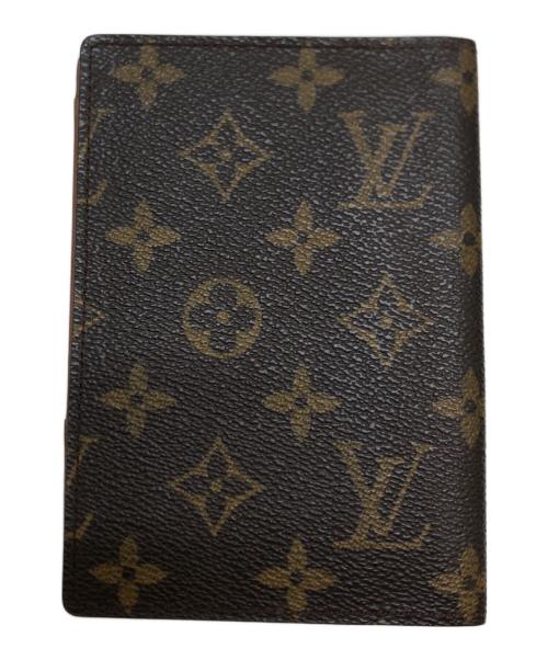 LOUIS VUITTON（ルイ ヴィトン）LOUIS VUITTON (ルイ ヴィトン) モノグラム パスポートケース ブラウンの古着・服飾アイテム