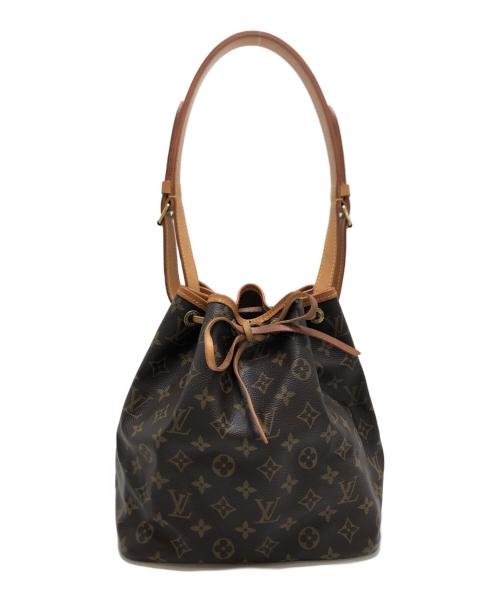 LOUIS VUITTON（ルイ ヴィトン）LOUIS VUITTON (ルイ ヴィトン) モノグラム プチノエ ショルダーバッグ ブラウンの古着・服飾アイテム