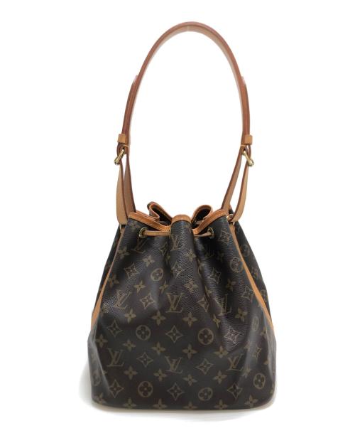 LOUIS VUITTON（ルイ ヴィトン）LOUIS VUITTON (ルイ ヴィトン) モノグラム プチノエ ショルダーバッグ ブラウンの古着・服飾アイテム