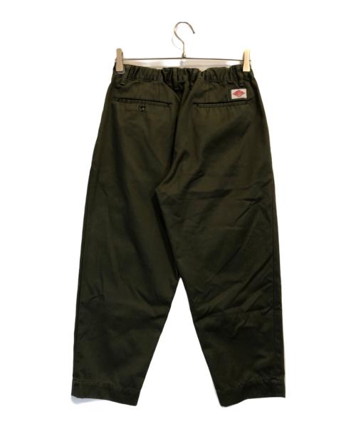 DANTON（ダントン）DANTON (ダントン) ウエストポイントクロップドテーパードパンツ カーキ サイズ:36の古着・服飾アイテム