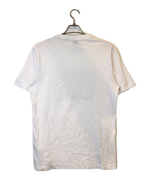 HUGO BOSS（ヒューゴ ボス）HUGO BOSS (ヒューゴ ボス) プリントTシャツ ホワイト サイズ:Lの古着・服飾アイテム