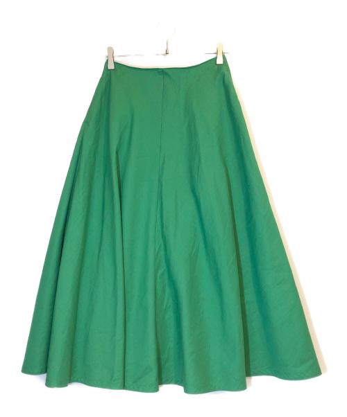 YORI（ヨリ）YORI (ヨリ) スカート グリーン サイズ:36の古着・服飾アイテム