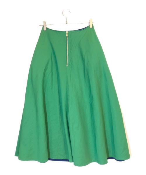 YORI（ヨリ）YORI (ヨリ) スカート グリーン サイズ:36の古着・服飾アイテム