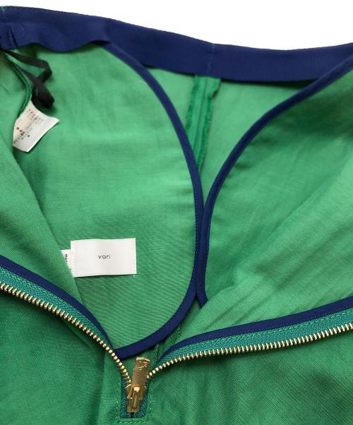 YORI（ヨリ）YORI (ヨリ) スカート グリーン サイズ:36の古着・服飾アイテム
