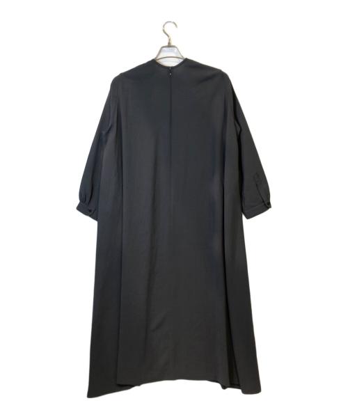 NO CONTROL AIR（ノーコントロールエアー）NO CONTROL AIR (ノーコントロールエアー) ドレープカルゼ袖口ギャザーAラインワンピース グレー サイズ:3の古着・服飾アイテム