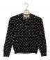PLAY COMME des GARCONS（プレイコムデギャルソン）の古着「ドット柄ハートカーディガン」｜ブラック