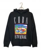 DIESELディーゼル）の古着「プルオーバーパーカー」｜ブラック