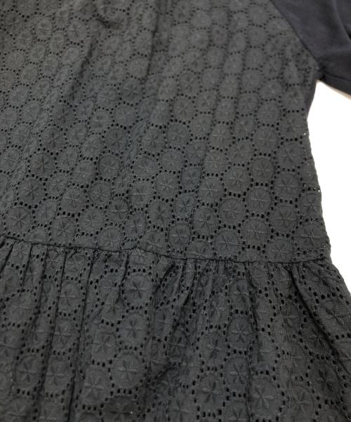 RED VALENTINO（レッドヴァレンティノ）RED VALENTINO (レッドヴァレンティノ) レースカーディガン ブラック サイズ:Sの古着・服飾アイテム