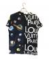 LOUIS VUITTON (ルイ ヴィトン) プリントTシャツ ブラック サイズ:S：23000円
