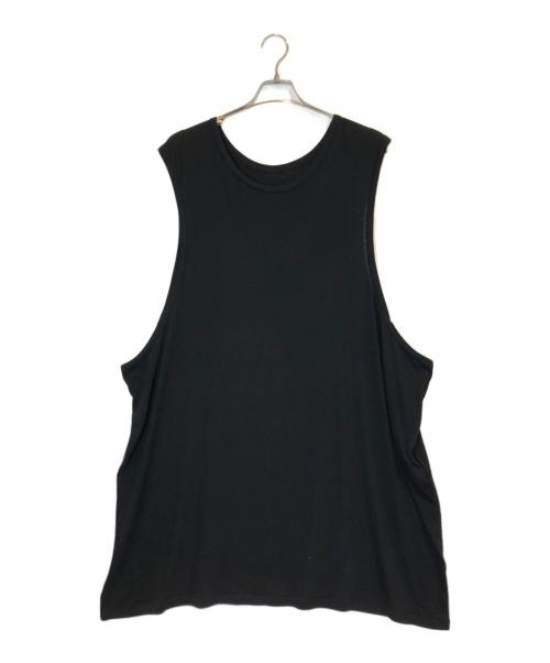 Y's（ワイズ）Y's (ワイズ) ノースリーブニットワンピース ブラック サイズ:2の古着・服飾アイテム