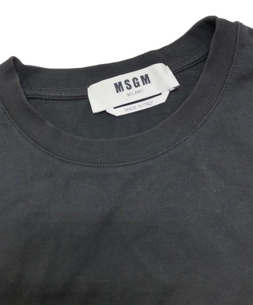 MSGM（エムエスジーエム）MSGM (エムエスジーエム) Tシャツ ブラック サイズ:Mの古着・服飾アイテム