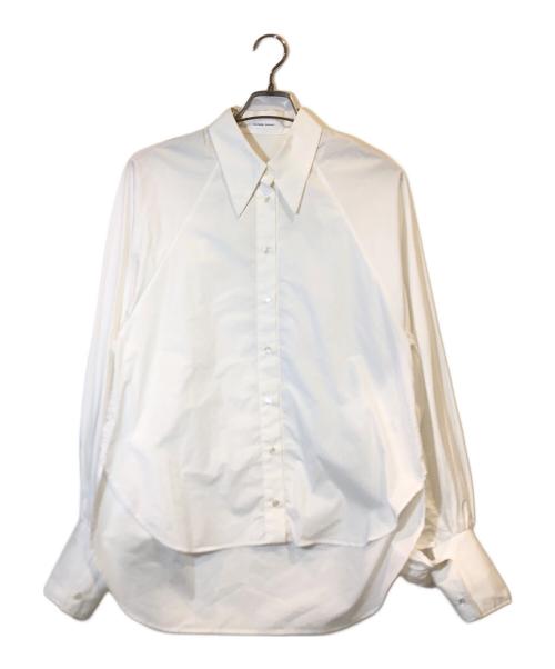 SATORU SASAKI（サトル ササキ）SATORU SASAKI (サトル ササキ) ラグランシャツ ホワイト サイズ:1の古着・服飾アイテム