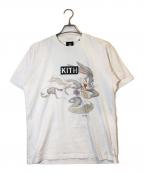 LOONEY TUNES×KITHルーニーチューンズ×キス）の古着「プリントTシャツ」｜ホワイト