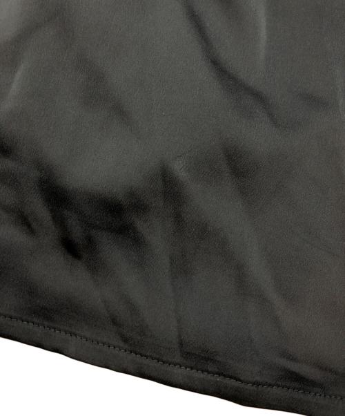 adidas Originals（アディダスオリジナル）adidas Originals (アディダスオリジナル) LONG SATIN SKIRT（ロングサテンスカート） ブラック サイズ:OTの古着・服飾アイテム