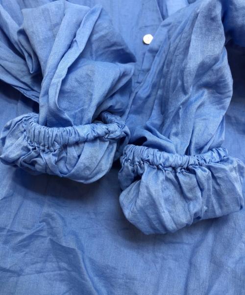 mizuiro-ind（ミズイロインド）mizuiro-ind (ミズイロインド) アノラックパーカー ブルー サイズ:Freeの古着・服飾アイテム